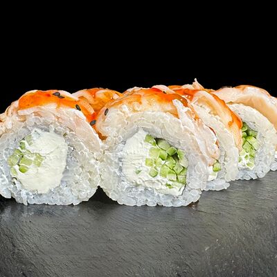 Большая креветка в Красная рыба по цене 640 ₽