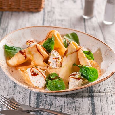 Риет из копчёной трески с блинамив Molly Malone по цене 450 ₽