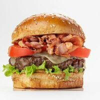 Бруклин бургер в Grizzly Bar