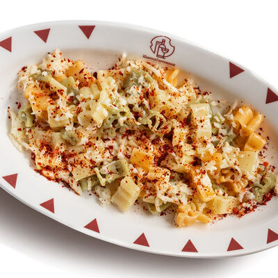 Макароны с сыром в ЮжанеГорожане по цене 358 ₽