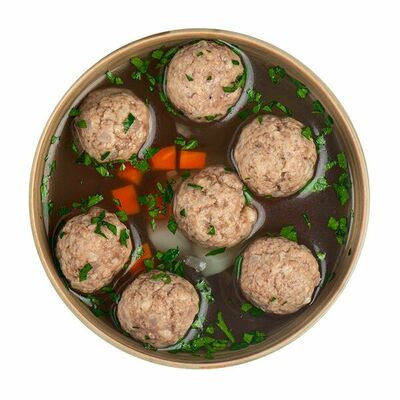 Суп с фрикадельками в Азбука Вкуса Экспресс Меню по цене 189 ₽