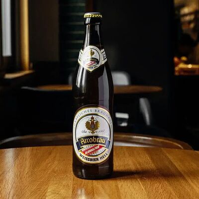 Arcobrau Weissbier Hell Alkoholfrei Ба 0,5 л в Lucky Duck по цене 590 ₽