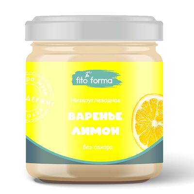 Варенье без сахара Лимон Fito Forma в Ничего лишнего по цене 363 ₽