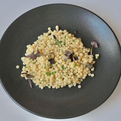 Паста птитим со сливочным маслом в Bucho по цене 150 ₽