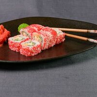 Роллы №15 Калифорния с лососем в Стрелаfood