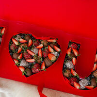Клубника в шоколаде I love you №28 в SOK - клубника в шоколаде
