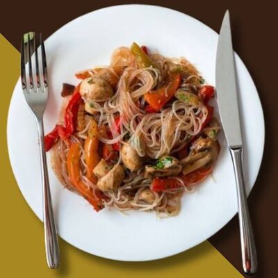 Wok фунчоза с овощами в Шаурмист по цене 400 ₽