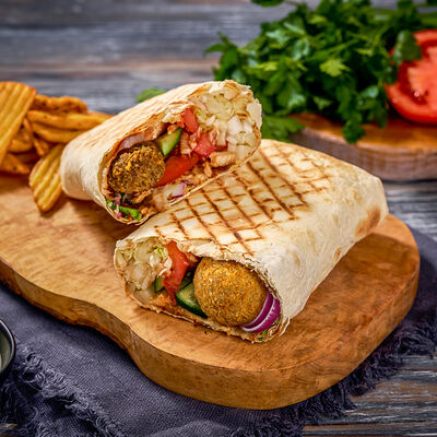 Шаверма Братуха Фалафель (Постный) в Шаверма Братуха по цене 479 ₽