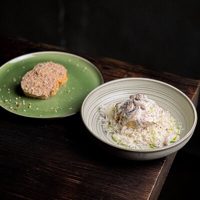 Сет №60 Горячее и десерт в Нобель по цене 490 ₽