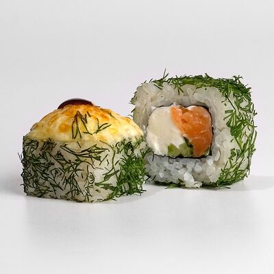 Салмон грин запеченный в Филка роллы по цене 506 ₽