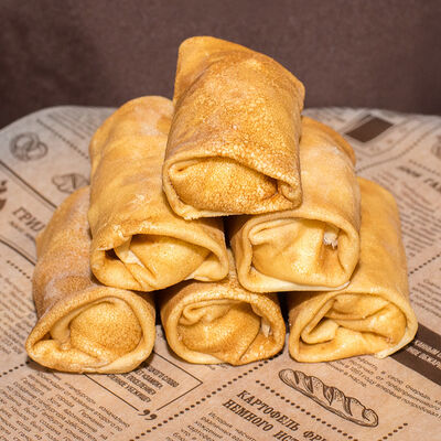 Блины с творогом (замороженные) в Папа лепит по цене 490 ₽