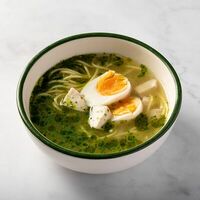 Куриный суп с песто в FOBS