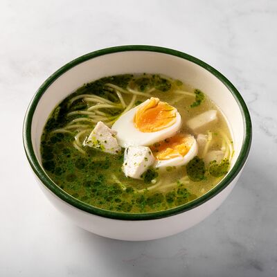 Куриный суп с песто в FOBS по цене 700 ₽