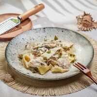 Яндекс Фетучини с курицей и грибами в Злаки Умная еда Halal