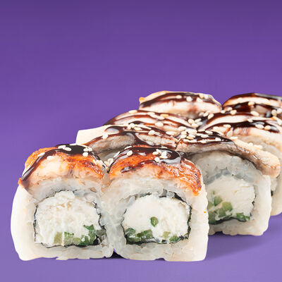 Ролл Филадельфия с угрем Топ в Food taxi по цене 490 ₽