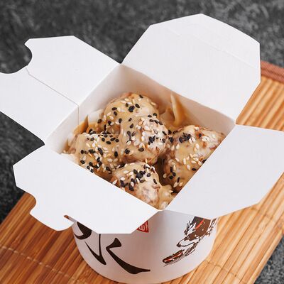 Тефтели в сырно-сливочном соусе в Лапшичная по цене 350 ₽