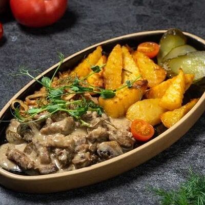 Говядина по-строгановски в Щепка по цене 1100 ₽