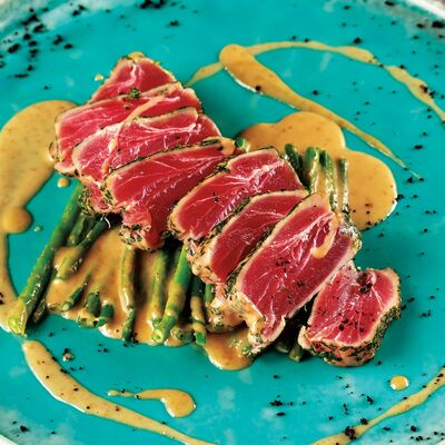 Тунец в мяте с зеленой фасолью в Чиполучо по цене 799