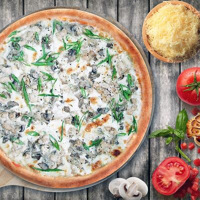 Цыпленок с грибами в Татаки по цене 659 ₽