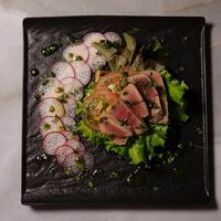 Вафля с тунцом в Fjord