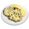 Куриное филе, запеченное с грибами и пюре в Фитнес меню по цене 365