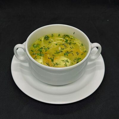 Суп-лапша куриный в Кафе сон у моря по цене 300 ₽