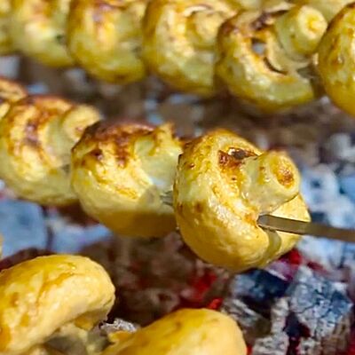 Грибы на мангале в Дети Лейтенанта Шмидта по цене 390 ₽