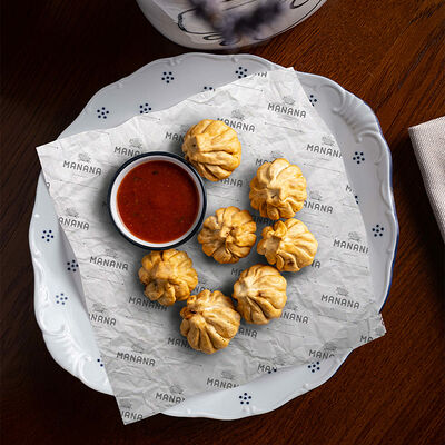 Мини-хинкали с щечками жаренные в MANANA по цене 560
