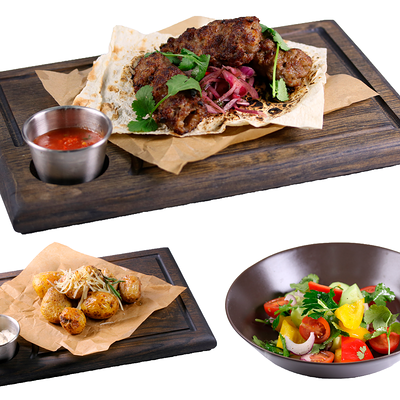 Комбо с люля-кебабом из курицы в GrU seasons по цене 2000 ₽