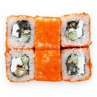 Ролл Калифорния с угрем в Sushi Fish