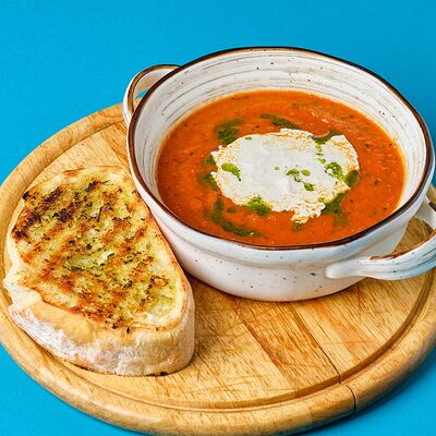 Томатный суп со страчетеллой в Mesto Sushi & Grill по цене 380