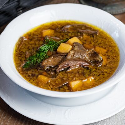 Суп с сушеными белыми грибами в Старый город по цене 450