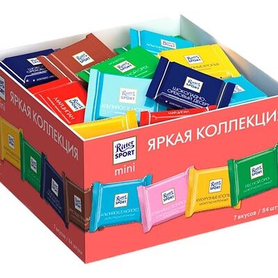 Шоколадка ритер спорт мини в Bubble Dzen по цене 80 ₽