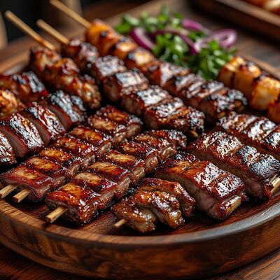 Садж Мяснойв Gastrobar Лучшая еда с доставкой по городу по цене 2900 ₽