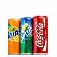 Coca-cola, Fanta, Sprite в Булочка