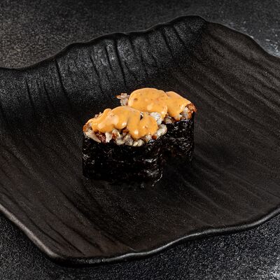 Гункан спайси с угрем в Мацумото по цене 400 ₽