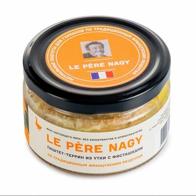 Паштет-террин Le Pere Nagy из утки с фисташками Ле Пер Нажи в Азбука Вкуса Экспресс Меню по цене 590 ₽