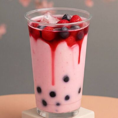 Айс Латте Ягодный йогурт в Coffee Watt по цене 280 ₽