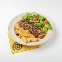 Стейк New York в Мята Lounge Кабанбай