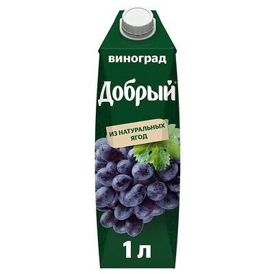 Сок Добрый Винoград в Крафт & Бургер по цене 390 ₽