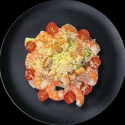 Салат Цезарь с креветкой в Путь ролла по цене 600 ₽