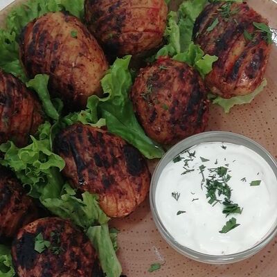 Картофель на мангале в Smoky Dog по цене 110 ₽