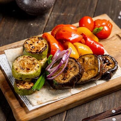 Овощи на мангале в Шашлык Хаус GRILL&PIZZA по цене 550 ₽