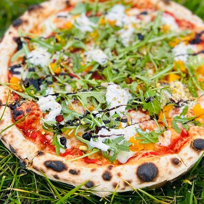 Пицца с тыквой и страчателлой в Ferracci pasta bar по цене 790 ₽