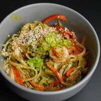 Удон с креветками в Рис и тесто