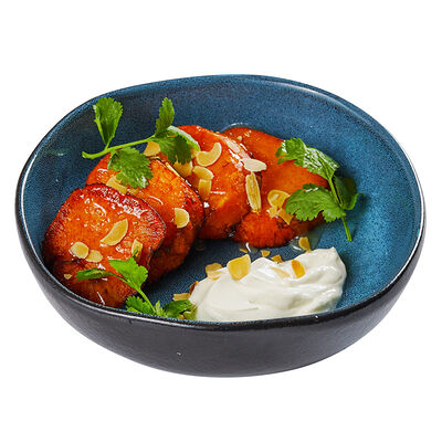 Запеченный батат с постной сметаной в Ёрш по цене 310