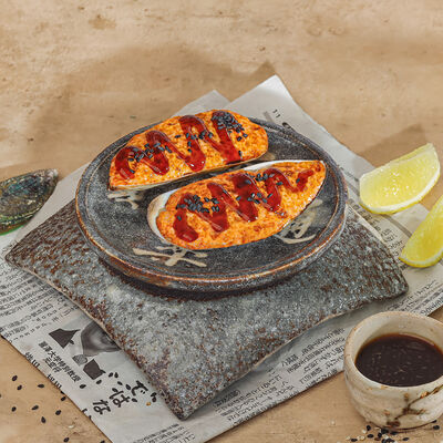 Мидии в соусе спайси 2шт в Pikapika по цене 1590 ₸