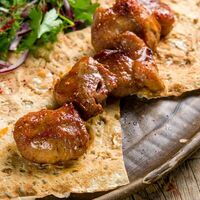 Шашлык из cвинoй шеи в Магия мангала BBQ