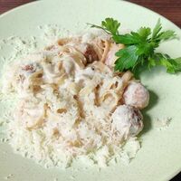 Паста с куриными митболами в Lavash