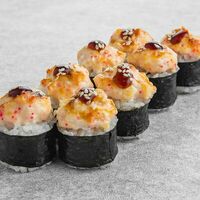 Запеченный ролл с креветкой (medium spicy) в Wok Poke and Boul